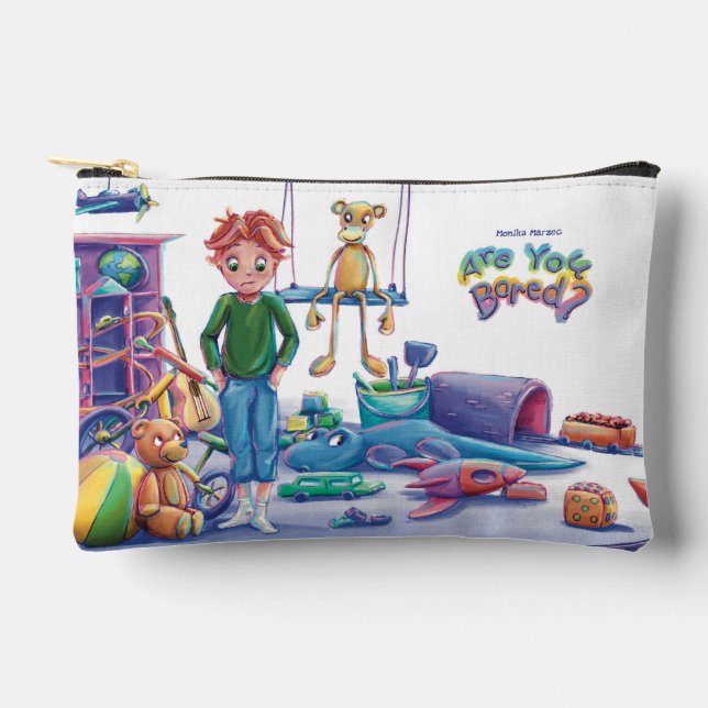 Print Cut Sew Bag - Are You Bored? Zubehörtasche (Vorderseite)
