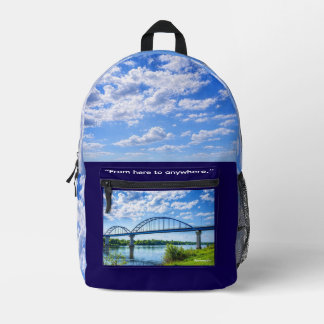 Print Cut Sew Bag Bedruckter Rucksack