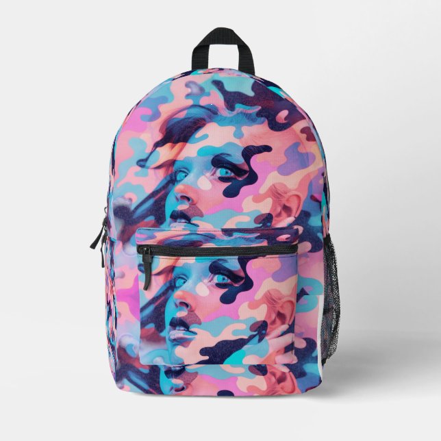 Print Cut Sew Bag Bedruckter Rucksack (Vorderseite)