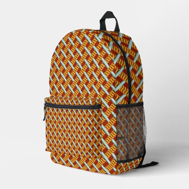 Print Cut Sew Bag Bedruckter Rucksack (Rückseitige Ecke Rechts)