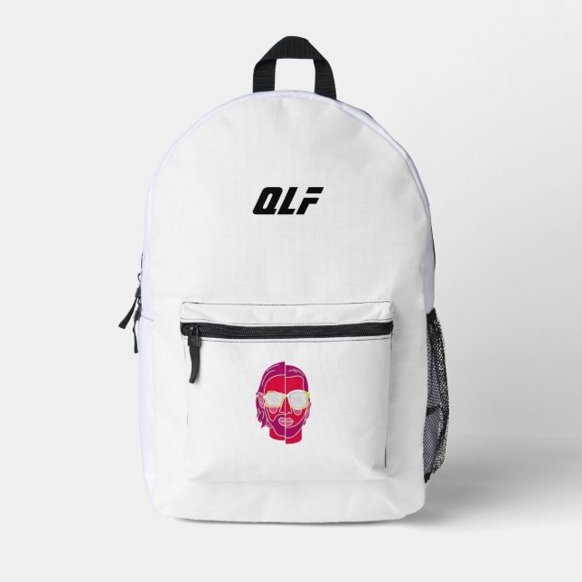 Print Cut Sew Bag für QLF pnl Bedruckter Rucksack (Vorderseite)