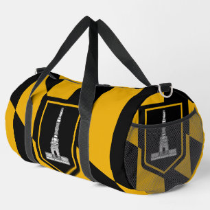 Print Cut Sew Bag mit der Flagge von Baltimore, US Duffle Bag