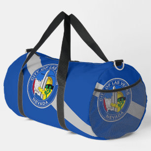 Print Cut Sew Bag mit der Flagge von Las Vegas, US Duffle Bag