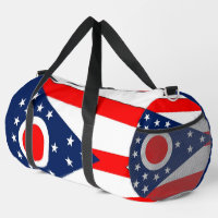 Print Cut Sew Bag mit der Flagge von Ohio, USA