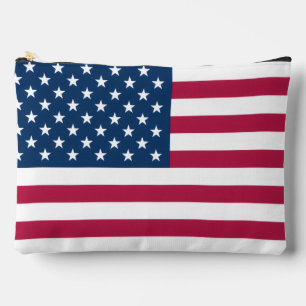 Print Cut Sew Bag mit US-Flagge Zubehörtasche