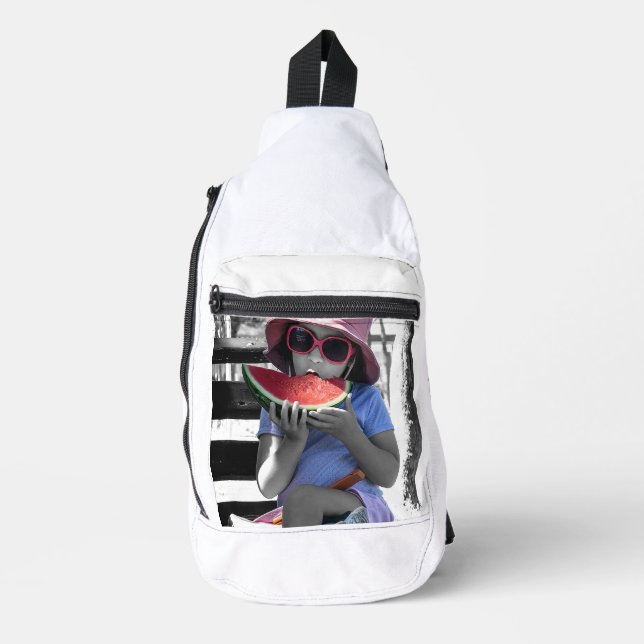 Print Cut Sew Bag verano fresco Crossbody Bag (Vorderseite)