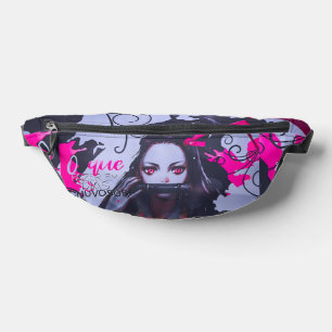 Print Cut Sew Fanny Pack Anime von merStorm Bauchtasche