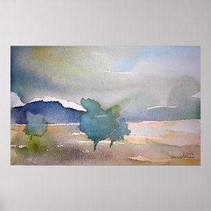 Print "Early Morning 01" - von Miki Poster