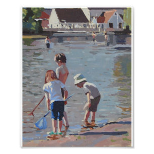 Print - Fischerei Fotodruck