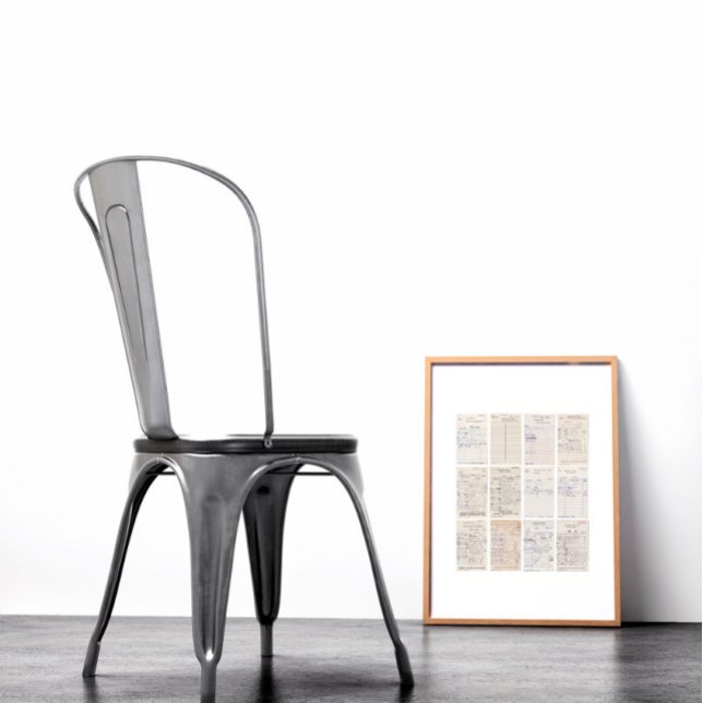 Print Old Friends Library Circle Card Poster (Von Creator hochgeladen)