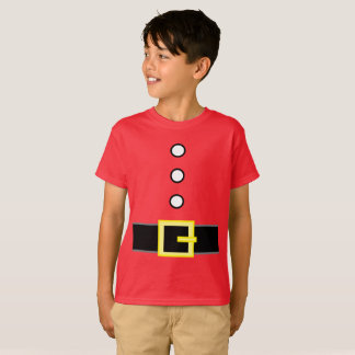 Print on Demand Funny Christmas Santa ELF SUIT  T-Shirt