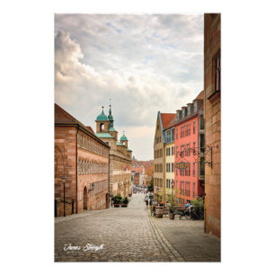Print on Quality Foto Paper: Nürnberg Deutschland