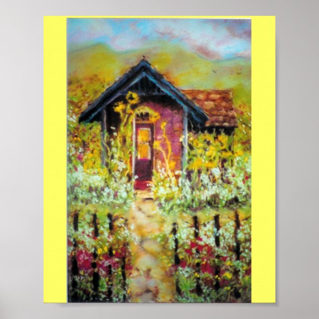 Print ...Sonnenblumenhain Poster (Vorne)