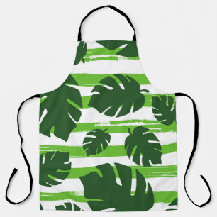Print Summer exotic Dschungel Pflanze tropische Pa Schürze