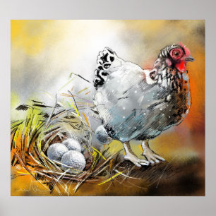 Print "The Ultimate Golfer's Gift" - von Miki Poster