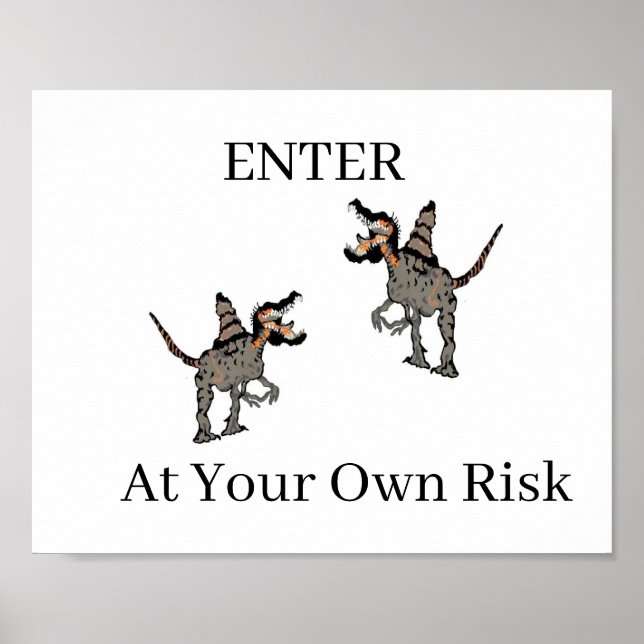 Print, Value Poster Paper (Matte) Dinosaurier eing (Vorne)