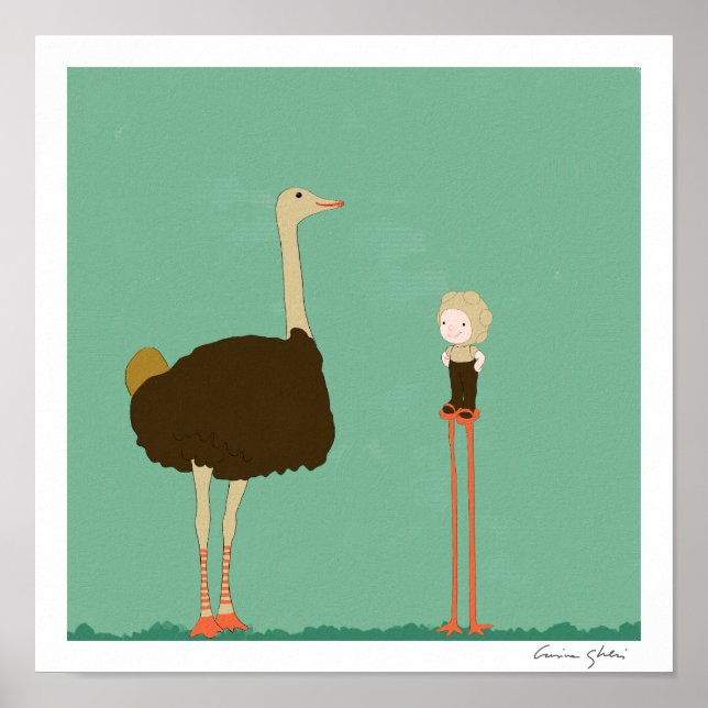 Print von Cristina Ghelfi Poster (Vorne)