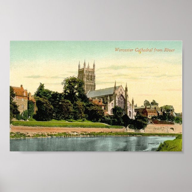 Print - Worcester Cathedral Poster (Vorne)