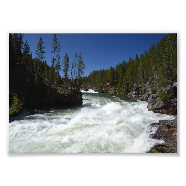 Print-Yellowstone-Fluss Fotodruck (Vorne)