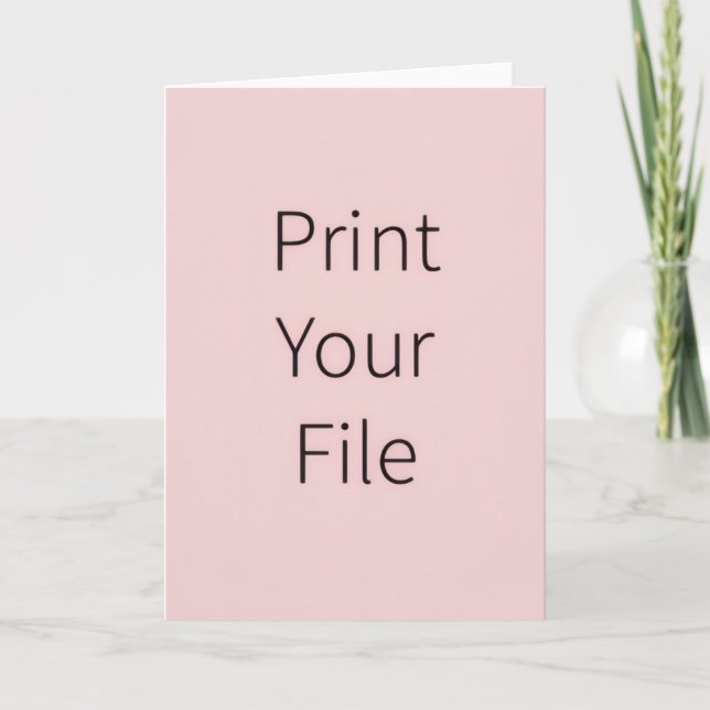 PRINT YOUR FILE: Trading Card Karte (Vorderseite)