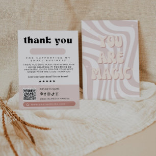 Printable Business Danky Card Dankeskarte