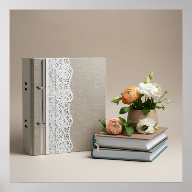 Printable Entspannung und dekorative Foto Statiner Poster (Vorne)