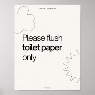 Printable Erinnerung Hostel Bed & Breakfast Info Poster