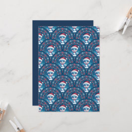 Printable Kawaii Christmas Bear Mandala Deko Scale Einladung