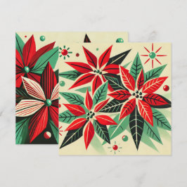 Printable Vintage Christmas 50er Pop Einladung