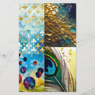 Printables Sampler - Exotic Aquas - Einladend für Flyer