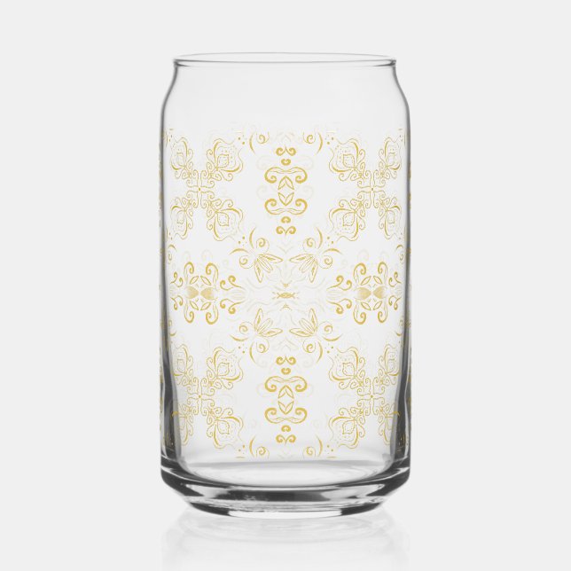 Printed Can Glass Dosenglas (Rechts)