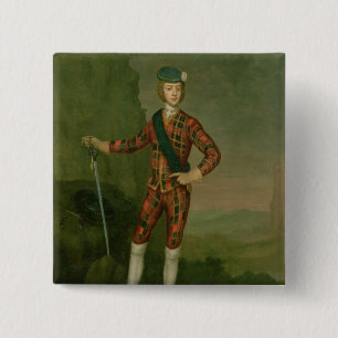 Prinz Charles Edward Stuart Button