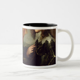 Prinz Charles Louis Elector Palatine Zweifarbige Tasse