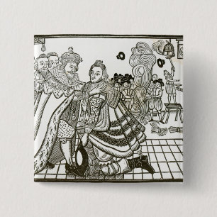 Prinz Charless Welcome Home von Spanien, 1623 Button