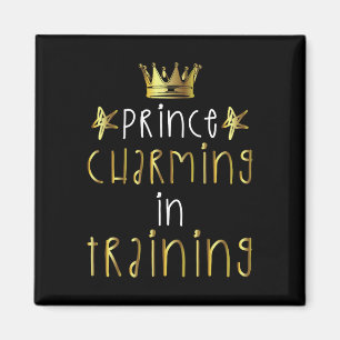 Prinz Charming in der Ausbildung Helden Halloween Magnet