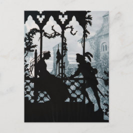 Prinz Charming und Prinzessin Postkarte