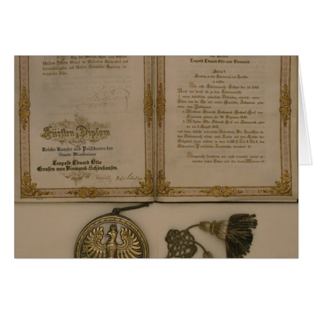 Prinz Diploma (Vorderseite (Horizontal))