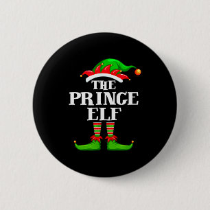 Prinz-Elf-passende Familien-Gruppen-Weihnachtsfeie Button