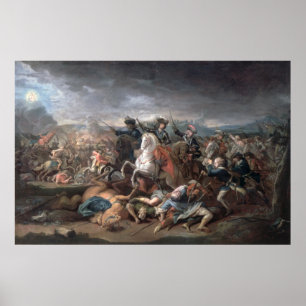 Prinz Eugene des Wirsings an der Belagerung von Poster