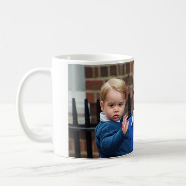 Prinz George und Prinz William Kaffeetasse (Links)