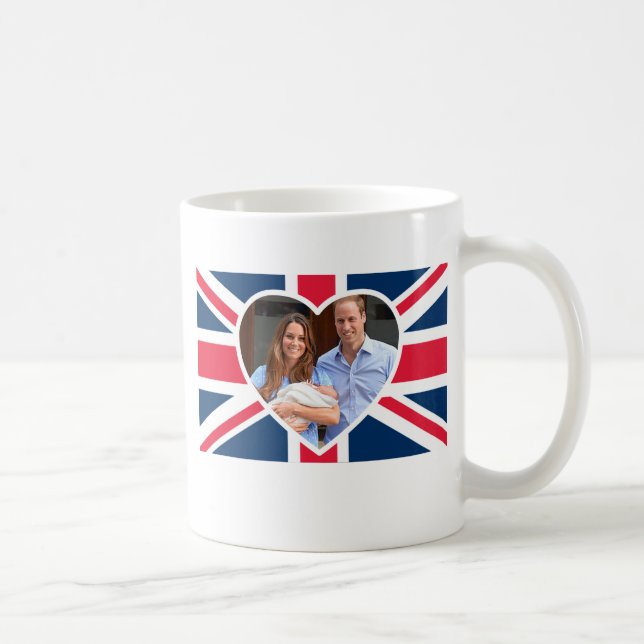 Prinz George - William u. Kate Tasse (Rechts)