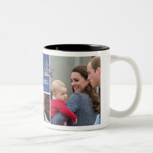 Prinz George - William u. Kate Zweifarbige Tasse