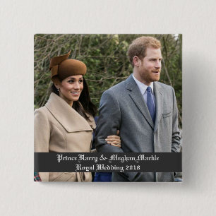 Prinz Harry & Meghan Markle Königliche Hochzeit 20 Button