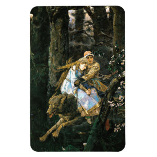 Prinz Ivan auf dem grauen Wolf 1889 Magnet