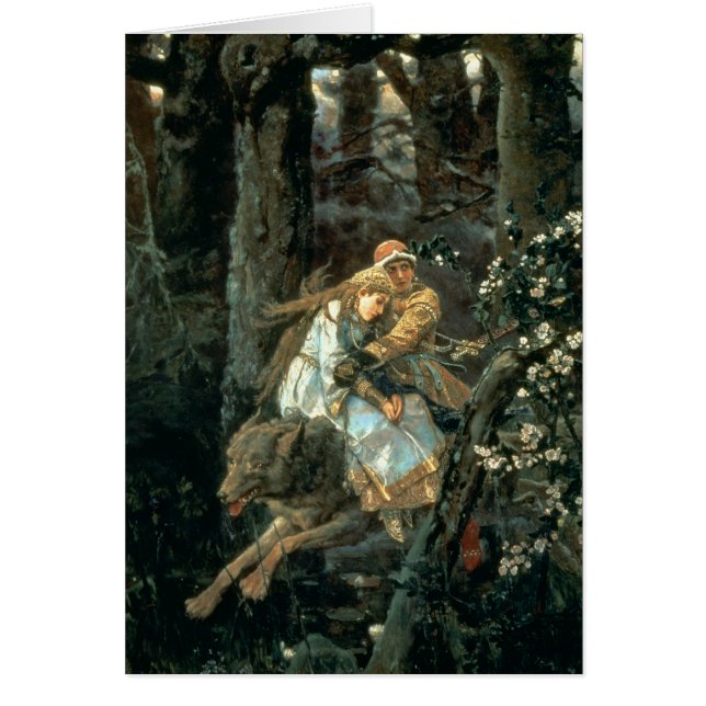 Prinz Iwan auf dem grauen Wolf, 1889 (Vorne)