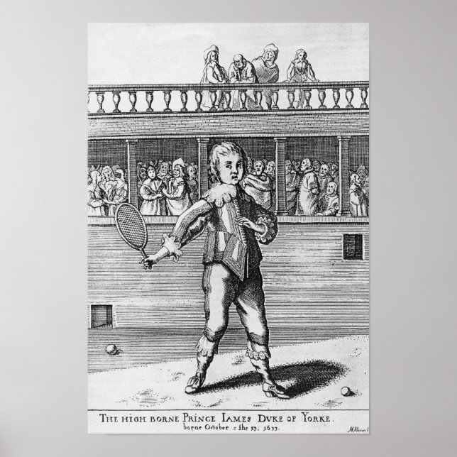 Prinz James- Herzog von York Poster (Vorne)