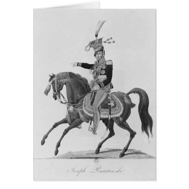 Prinz Jozef Antoni Poniatowski (Vorne)