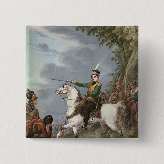 Prinz Jozef Antoni Poniatowski 1809-13 Button (Vorderseite)