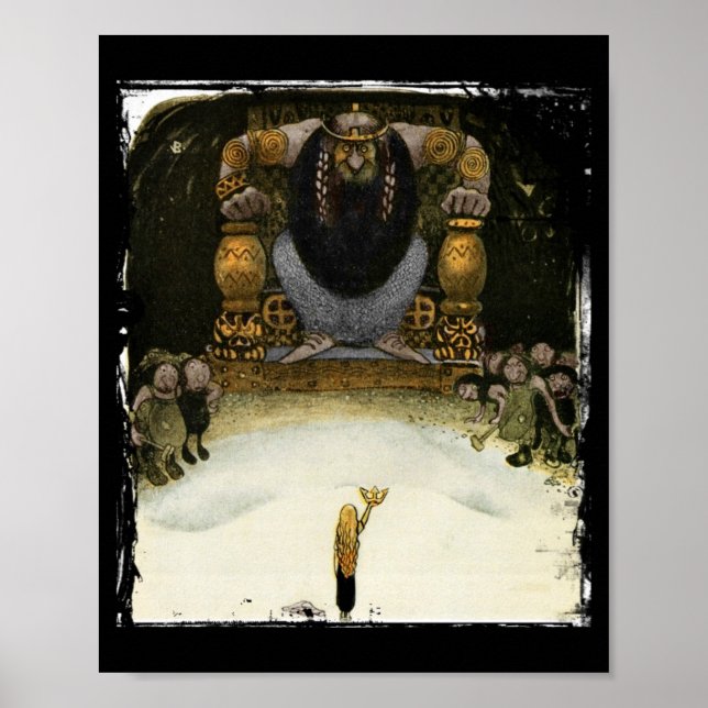 Prinz mit dem Trollkönig Poster (Vorne)