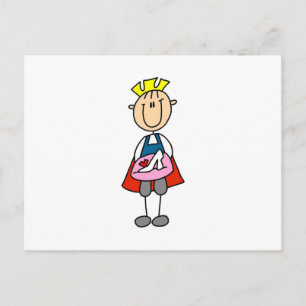 Prinz mit Glasschliff Postkarte